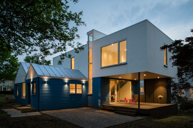 A one-story bungalow is expanded through the careful integration of appropriately scaled additional volume.ARCHITECTURE: EL STUDIO PHOTOGRAPHY: Paul Burk