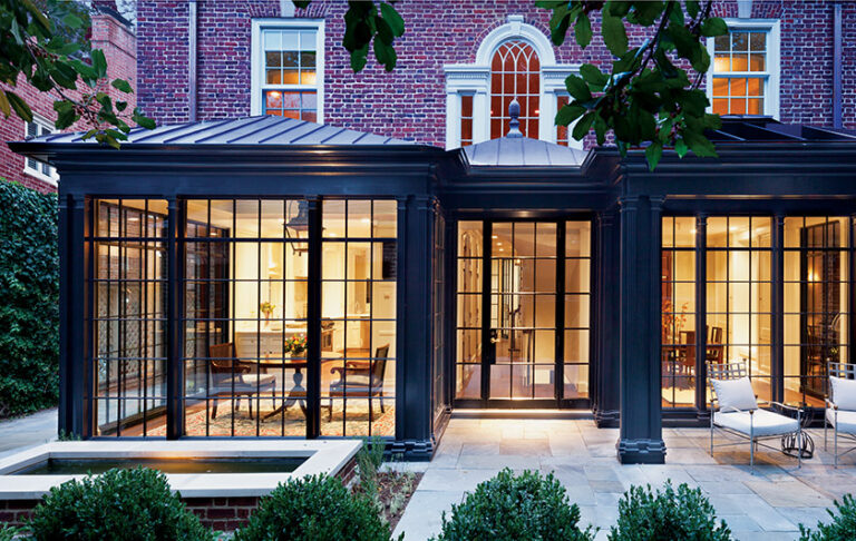 A compassionate addition opens the City Home Renovation in Kalorama to sunlight and garden views. ARCHITECTURE: Donald Lococo Architects, LLC PHOTOGRAPHY: GORDON BEALL