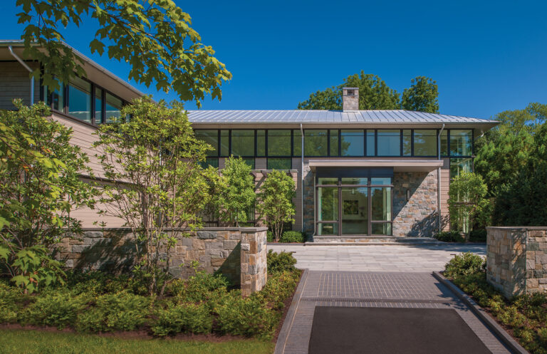 A new, contemporary residence in Bethesda.