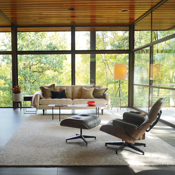 A mid-century modern renovation on the Chesapeake Bay. ARCHITECTURE: Rill Architects PHOTOGRAPHY: Rill Architects