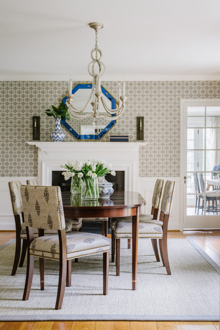 Lake Roland Residence – Historic 1928 home, designed with casual elegance for a family.INTERIOR DESIGN: Crosby Jenkins Associates, Inc. PHOTOGRAPHY: Robert Radifera