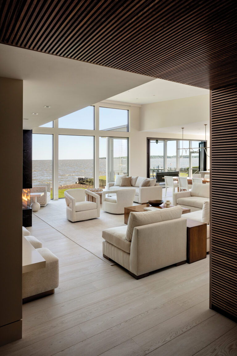 Clerestory windows make the most of the views in the reimagined space.ARCHITECTURE: The Drawing Board, Inc. PHOTOGRAPHY: Jennifer Hughes