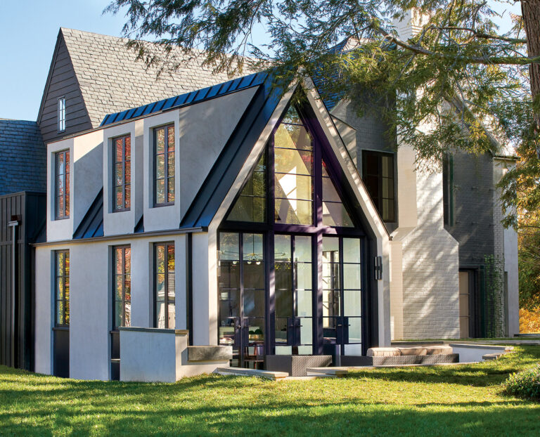 The redo of a 1940s Tudor was inspired by the home’s original architectural features. ARCHITECTURE: Donald Lo-coco Architects, LLC PHOTOGRAPHY: Anice Hoachlander